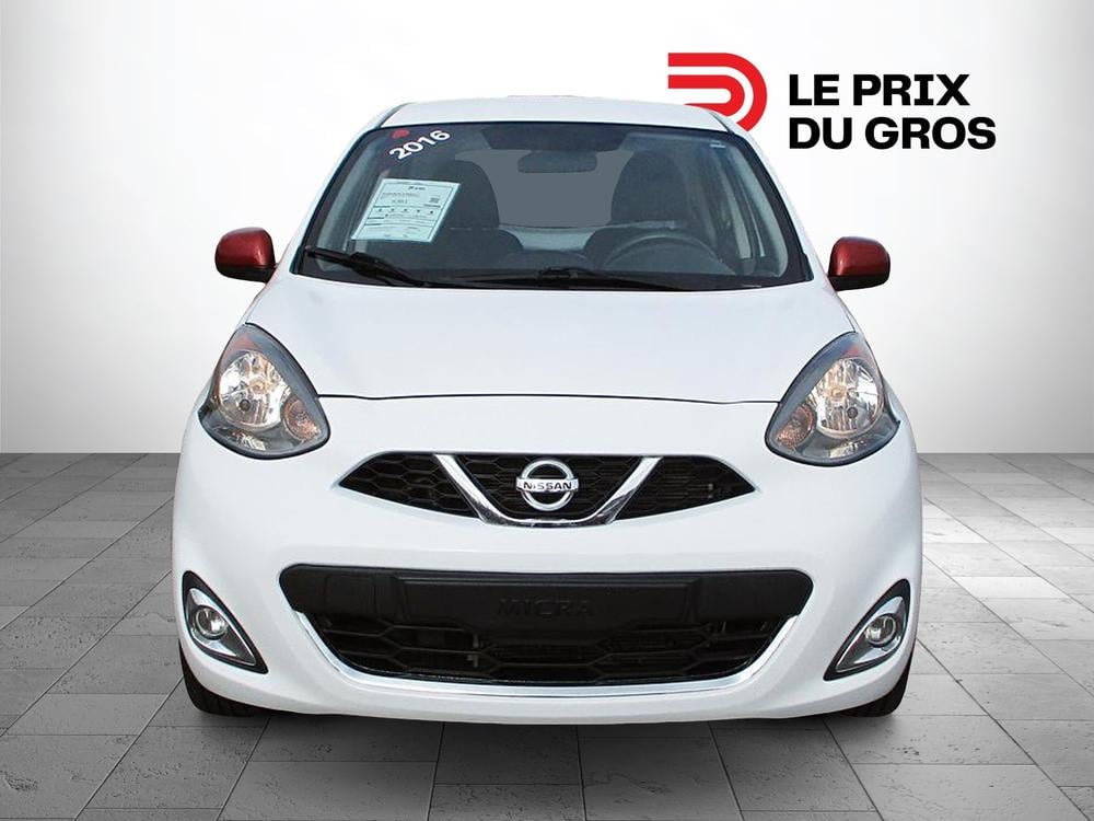 Nissan Micra SR MANUELLE 2016 à vendre à Trois-Rivières - 2