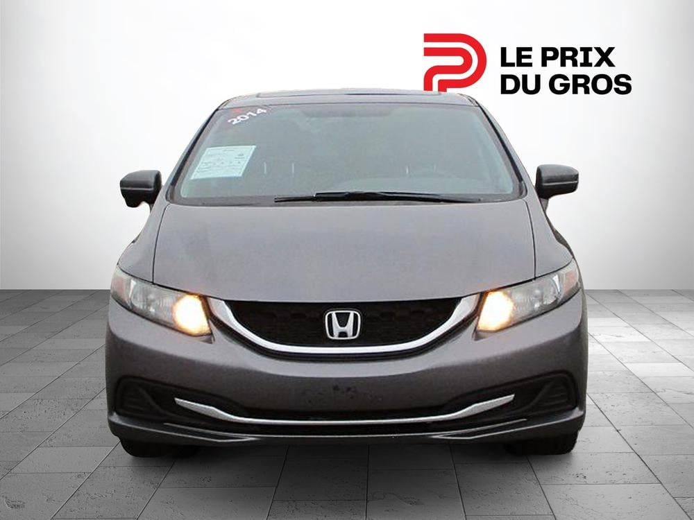 Honda Civic Berline EX MANUELLE 2014 à vendre à Trois-Rivières - 2