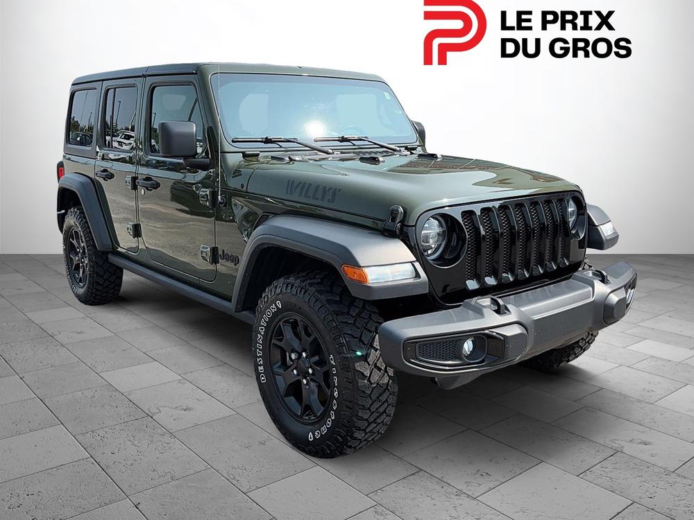 Jeep Wrangler Unlimited 2021  usage à vendre