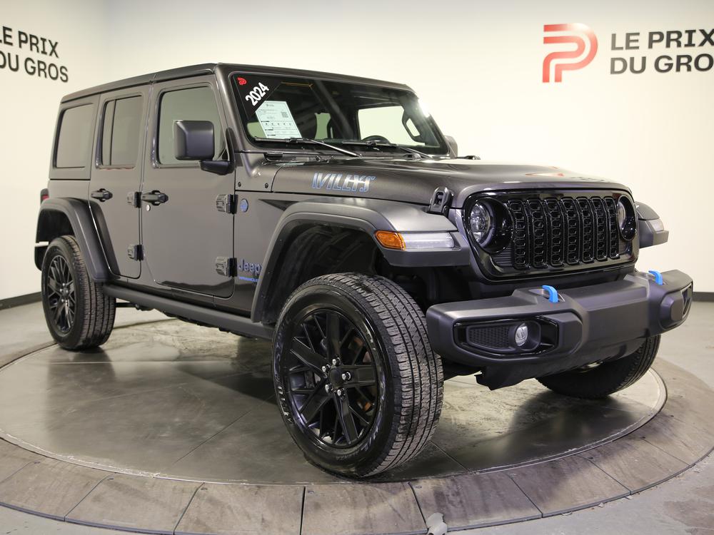 Jeep Wrangler 4xe WILLYS // 2 TOITS // CUIR