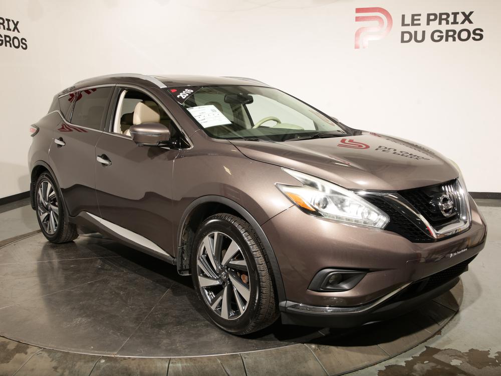 Nissan Murano PLATINUM 2016 d’occasion à vendre