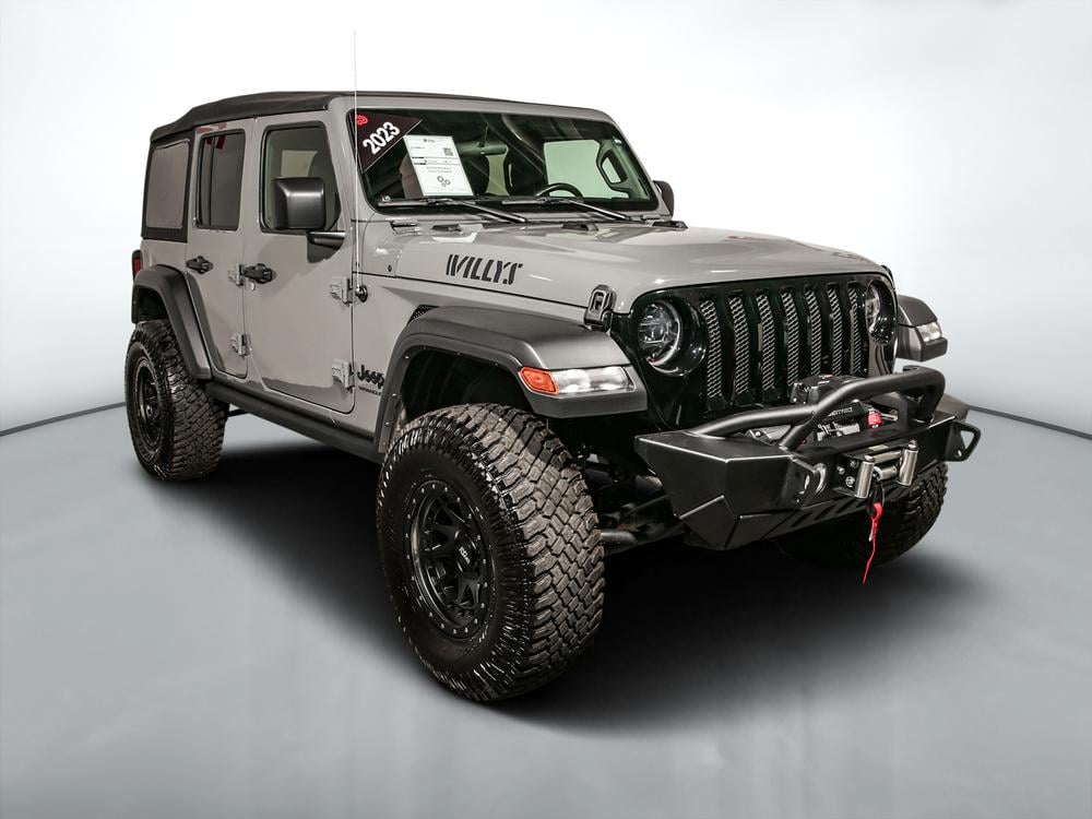 Jeep Wrangler WILLYS MODIFIÉ PAR LM 4X4 2023 d’occasion à vendre - 1