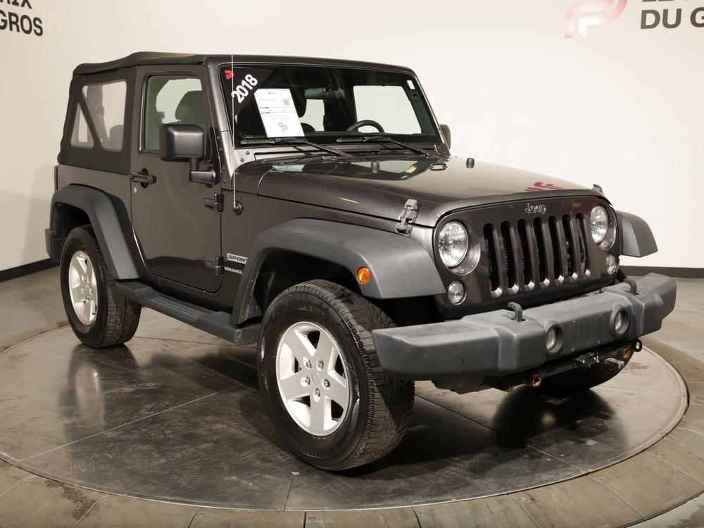 Jeep Wrangler JK Sport 2018 d’occasion à vendre
