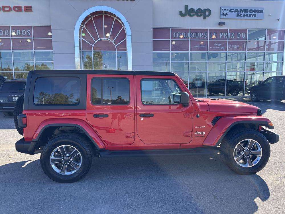 Jeep Wrangler SAHARA UNLIMITED 2023 d’occasion à vendre - 11
