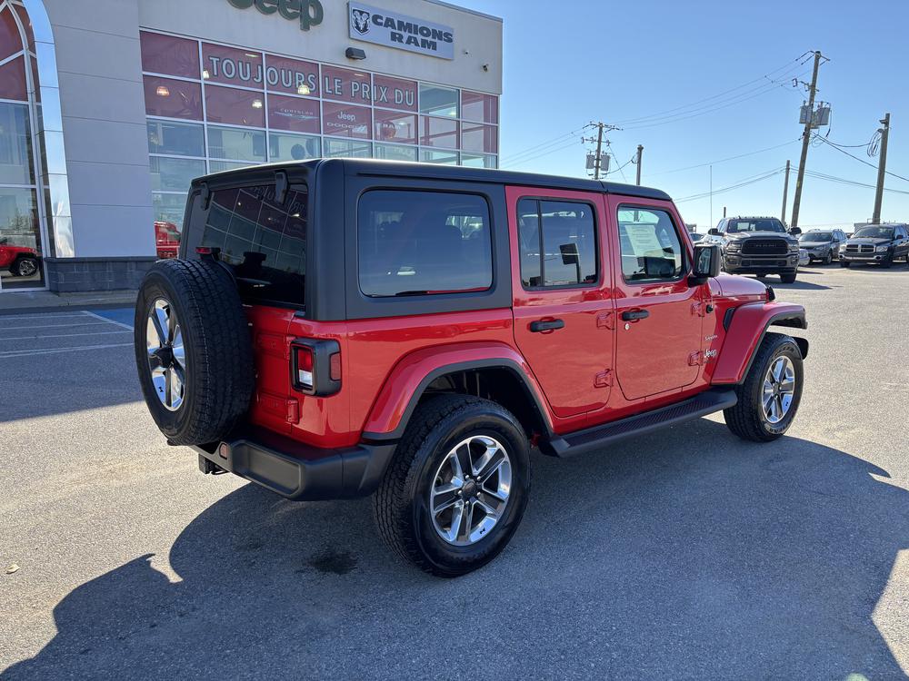Jeep Wrangler SAHARA UNLIMITED 2023 d’occasion à vendre - 9