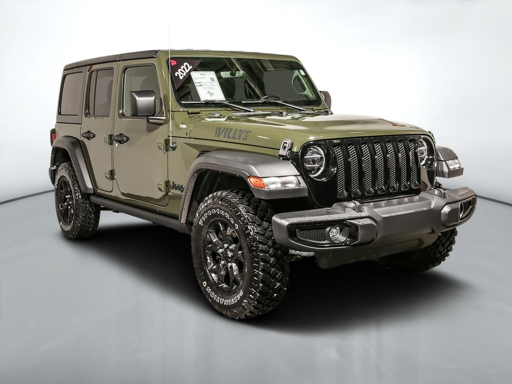 Jeep Wrangler UNLIMITED WILLY’S 2022 d’occasion à vendre - 1