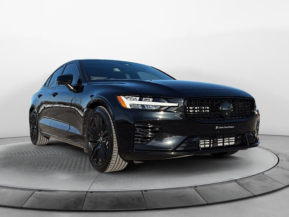 Volvo S60 hybride rechargeable T8 ULTRA BLACK EDITION 2025 d’occasion à vendre - 1