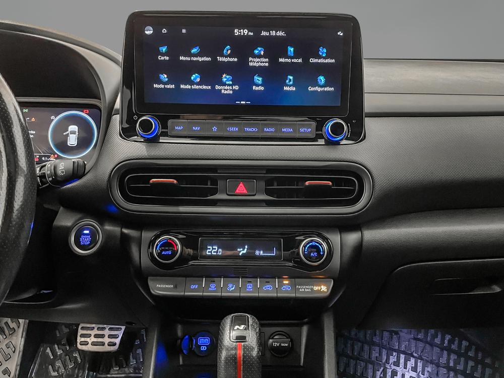 Hyundai Kona N-LINE ULTIMATE 1.6T AWD 2022 d&rsquo;occasion à vendre - 23