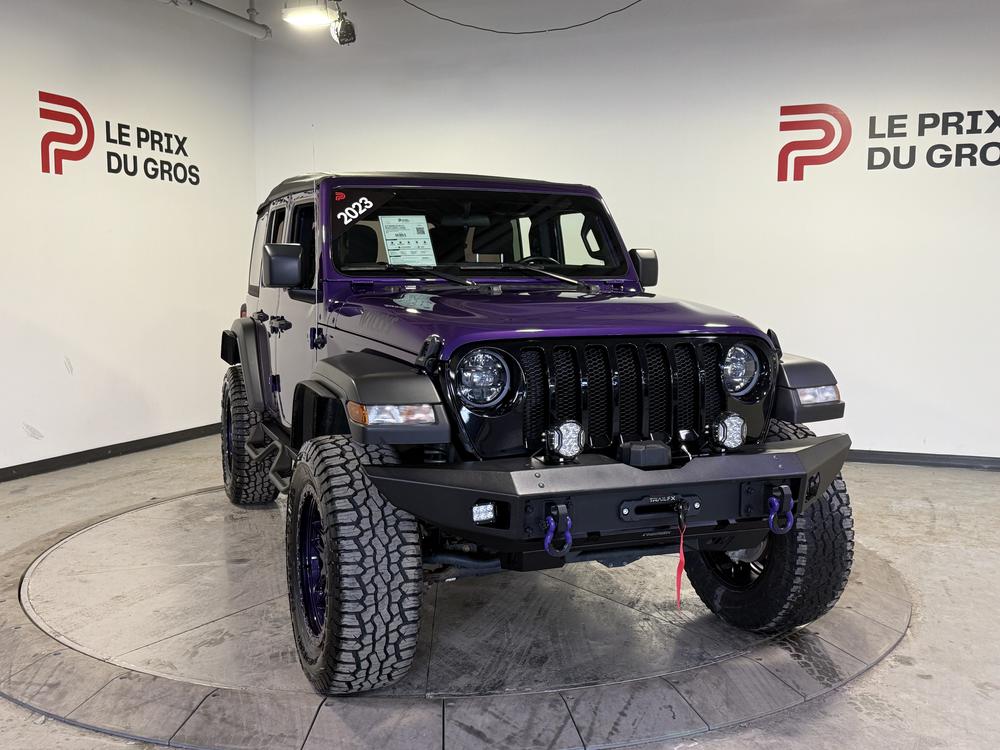 Jeep Wrangler WILLYS (MODIFCATIONS A VENIR)