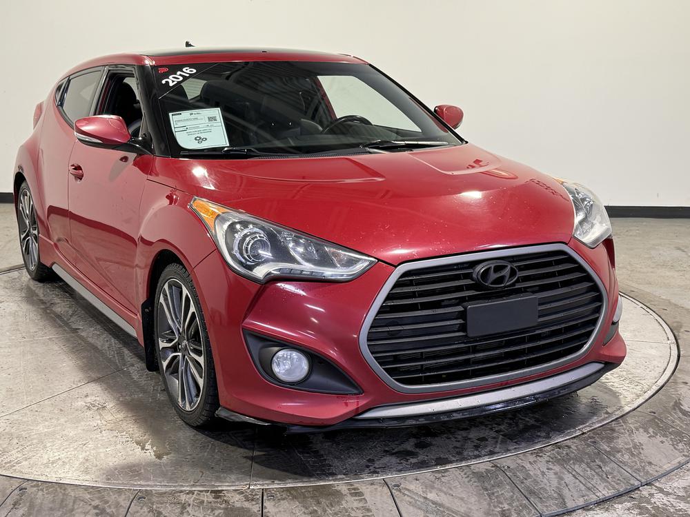 Hyundai Veloster Turbo 2016 d&rsquo;occasion à vendre - 1