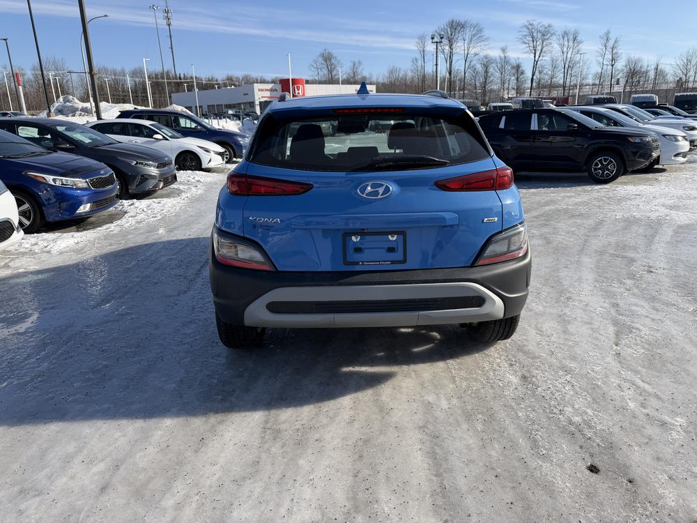 Hyundai Kona Prefered AWD 2022 d&rsquo;occasion à vendre - 7