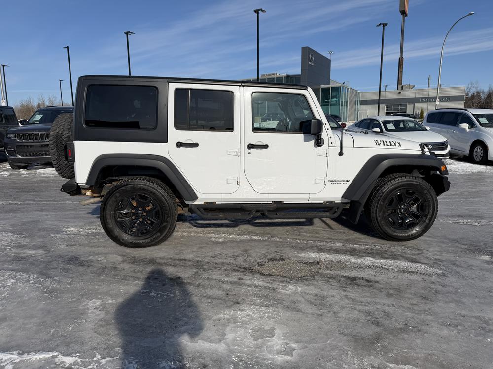 Jeep Wrangler JK Unlimited Willys 2018 d&rsquo;occasion à vendre - 7