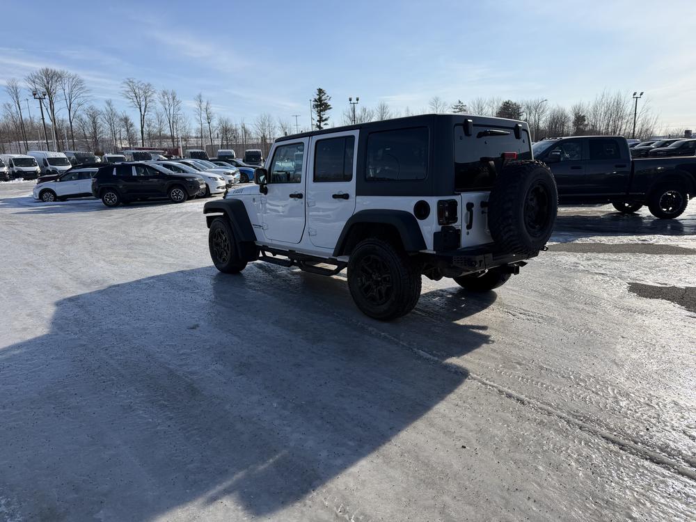 Jeep Wrangler JK Unlimited Willys 2018 d&rsquo;occasion à vendre - 3