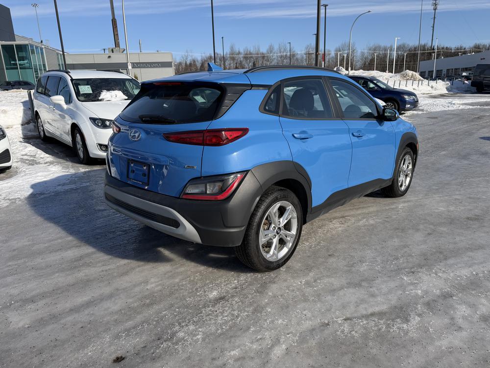 Hyundai Kona Prefered AWD 2022 d&rsquo;occasion à vendre - 6