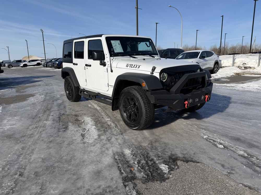 Jeep Wrangler JK Unlimited Willys 2018 d&rsquo;occasion à vendre - 1