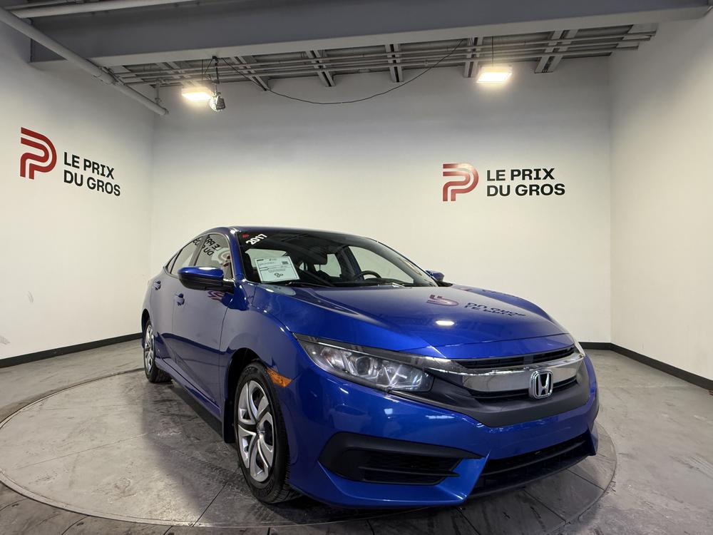 Honda Civic Berline LX 2017 d&rsquo;occasion à vendre - 1