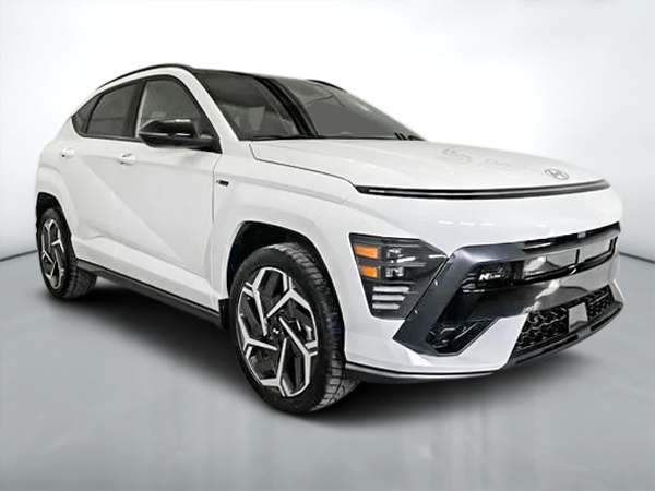 White 2025 Hyundai Kona SUV / Crossover All-Wheel Drive Automatic