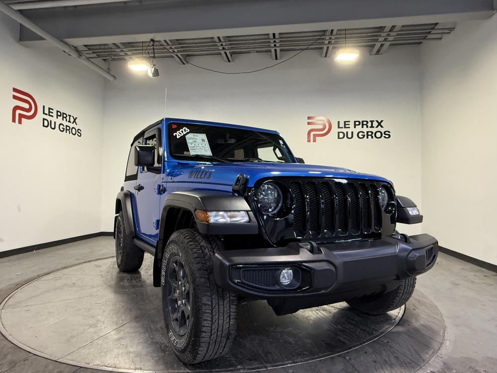 Jeep Wrangler WILLYS (MODIFICATIONS A VENIR) 2023 d&rsquo;occasion à vendre - 1