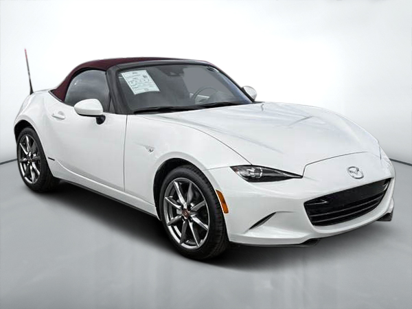 White 2021 Mazda MX-5 100th Anniversary RWD Convertible Manual