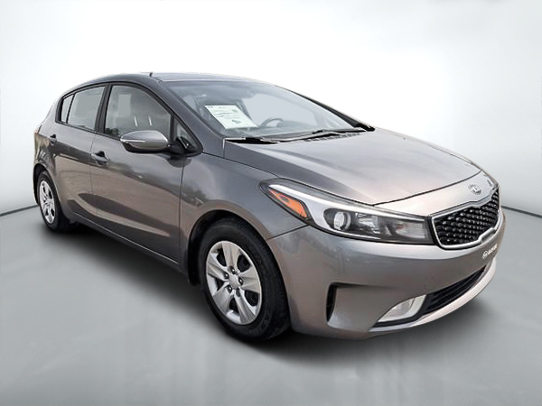 Gray 2017 Kia Forte5 LX Hatchback Front-Wheel Drive Automatic
