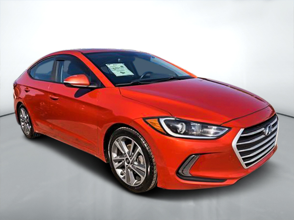 Orange 2017 Hyundai Elantra GLS FWD Sedan Automatic