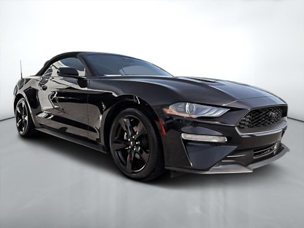 Black 2023 Ford Mustang EcoBoost Premium Convertible RWD Convertible Rear-Wheel Drive Automatic