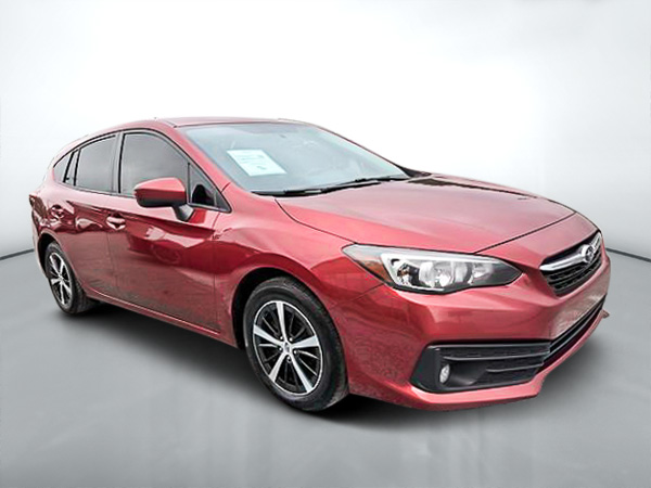 Red 2022 Subaru Impreza Wagon Manual