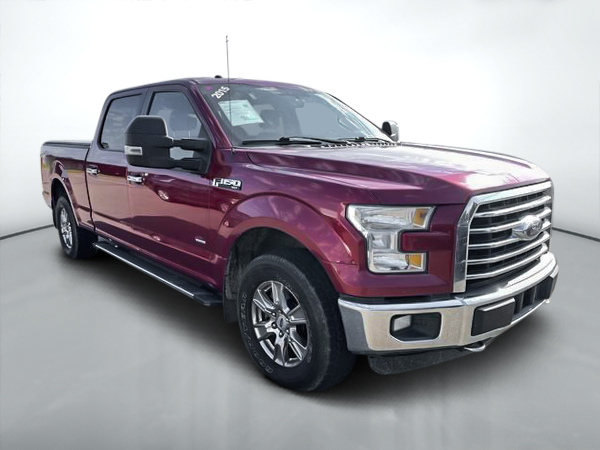 Red 2015 Ford F-150 Pickup Truck Four-Wheel Drive Automatic