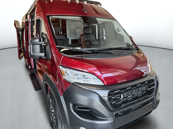 Red 2025 RAM ProMaster Van Automatic