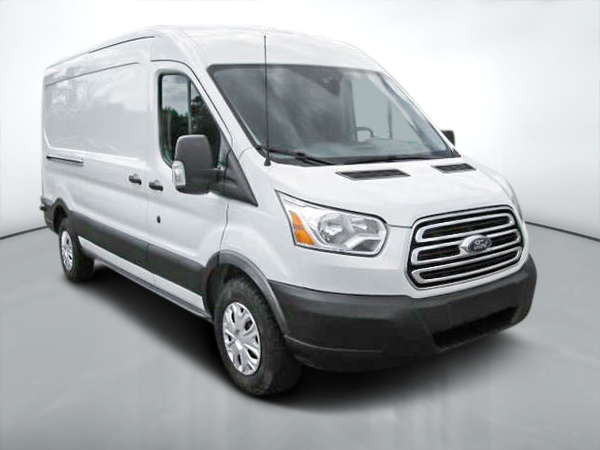 White 2019 Ford Transit Cargo Van Rear-Wheel Drive Automatic