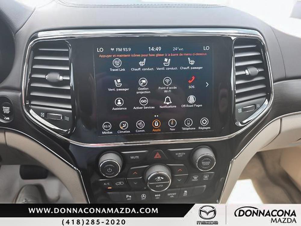 Jeep Grand Cherokee OVERLAND 2021 d&rsquo;occasion à vendre - 21