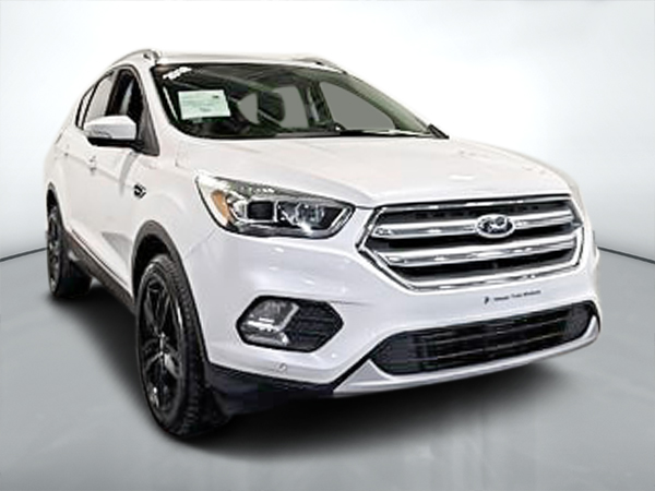 White 2018 Ford Escape SUV / Crossover All-Wheel Drive Automatic