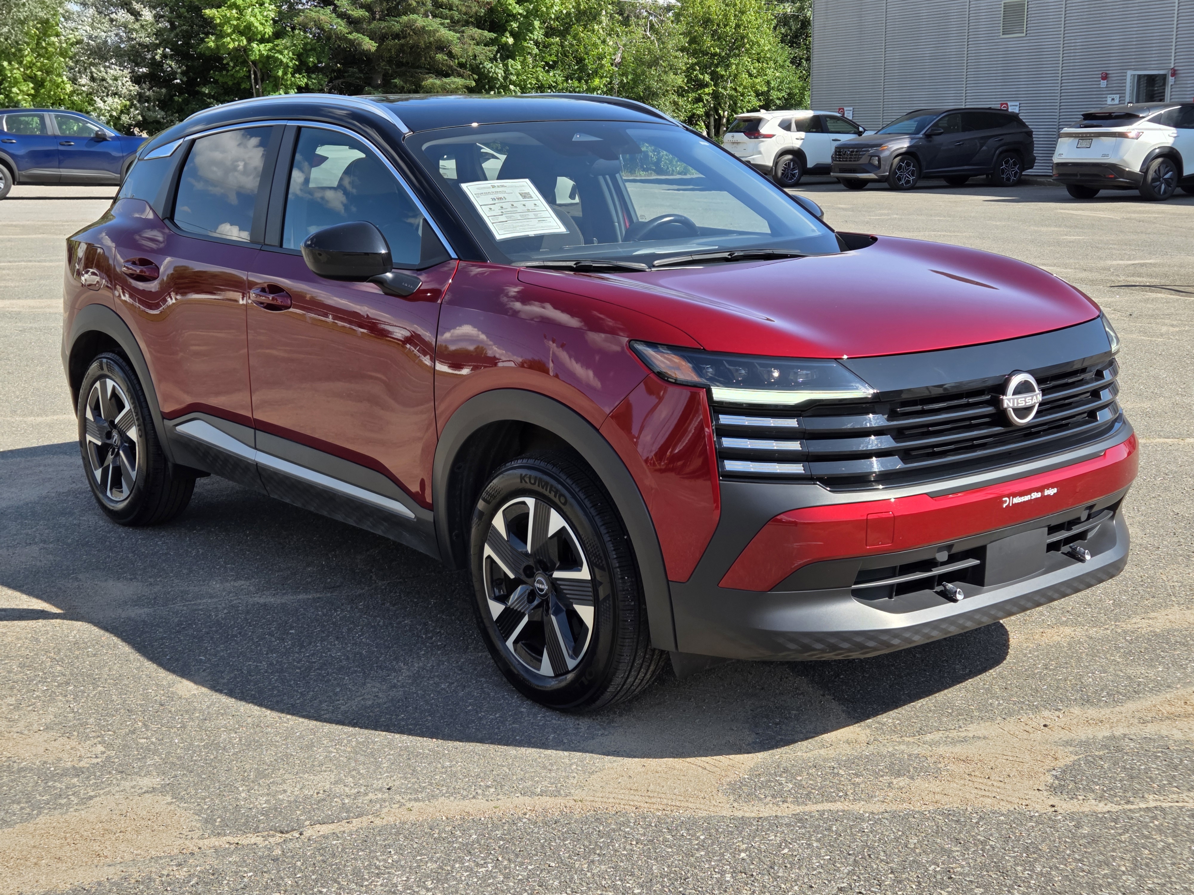 Red 2025 Nissan Kicks SUV / Crossover All-Wheel Drive Automatic