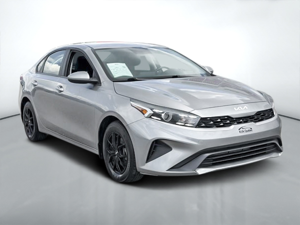 Silver 2023 Kia Forte Sedan Front-Wheel Drive Automatic