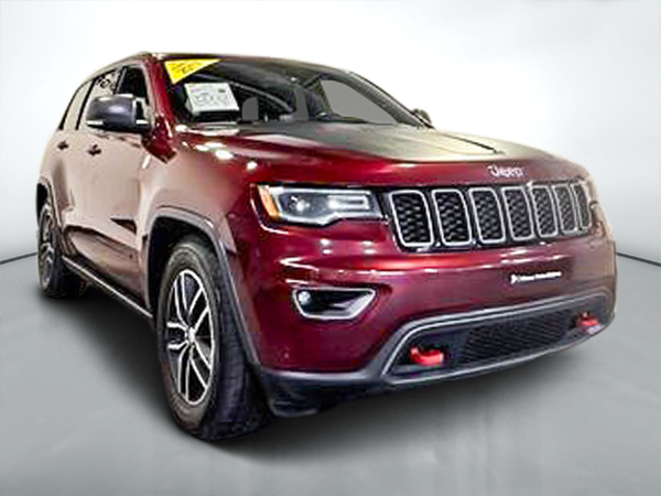 Red 2017 Jeep Grand Cherokee SUV / Crossover Four-Wheel Drive Automatic
