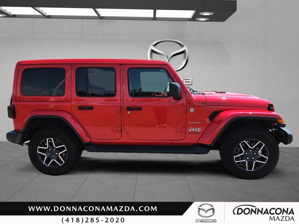 Jeep Wrangler SAHARA SKYVIEW CUIR 2024 d&rsquo;occasion à vendre - 4