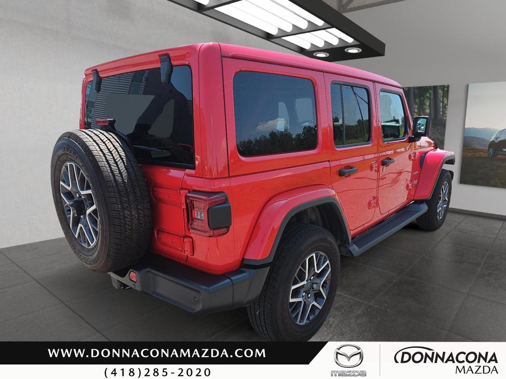 Jeep Wrangler SAHARA SKYVIEW CUIR 2024 d&rsquo;occasion à vendre - 6