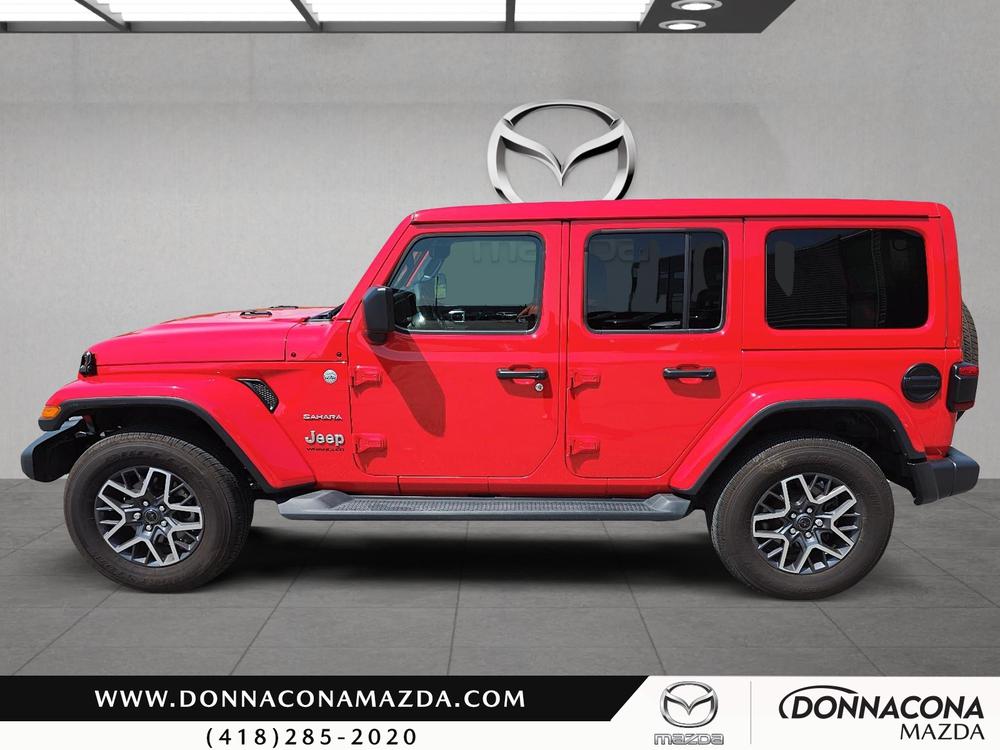 Jeep Wrangler SAHARA SKYVIEW CUIR 2024 d&rsquo;occasion à vendre - 8