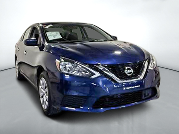 Blue 2019 Nissan Sentra Sedan Front-Wheel Drive Automatic