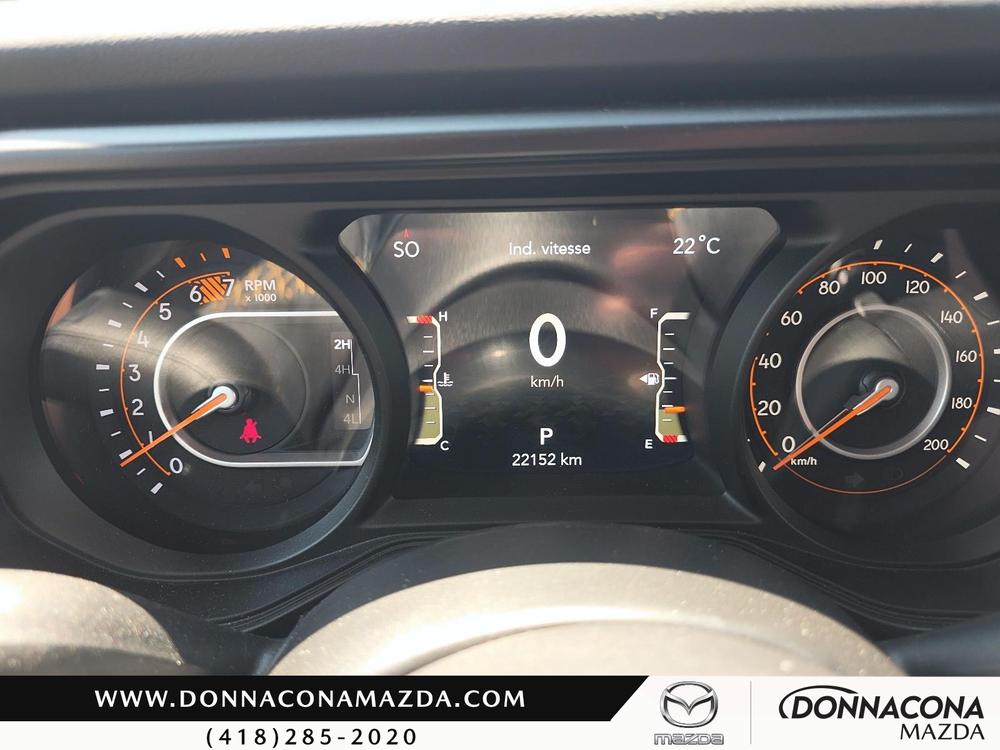 Jeep Wrangler SAHARA SKYVIEW CUIR 2024 d&rsquo;occasion à vendre - 23