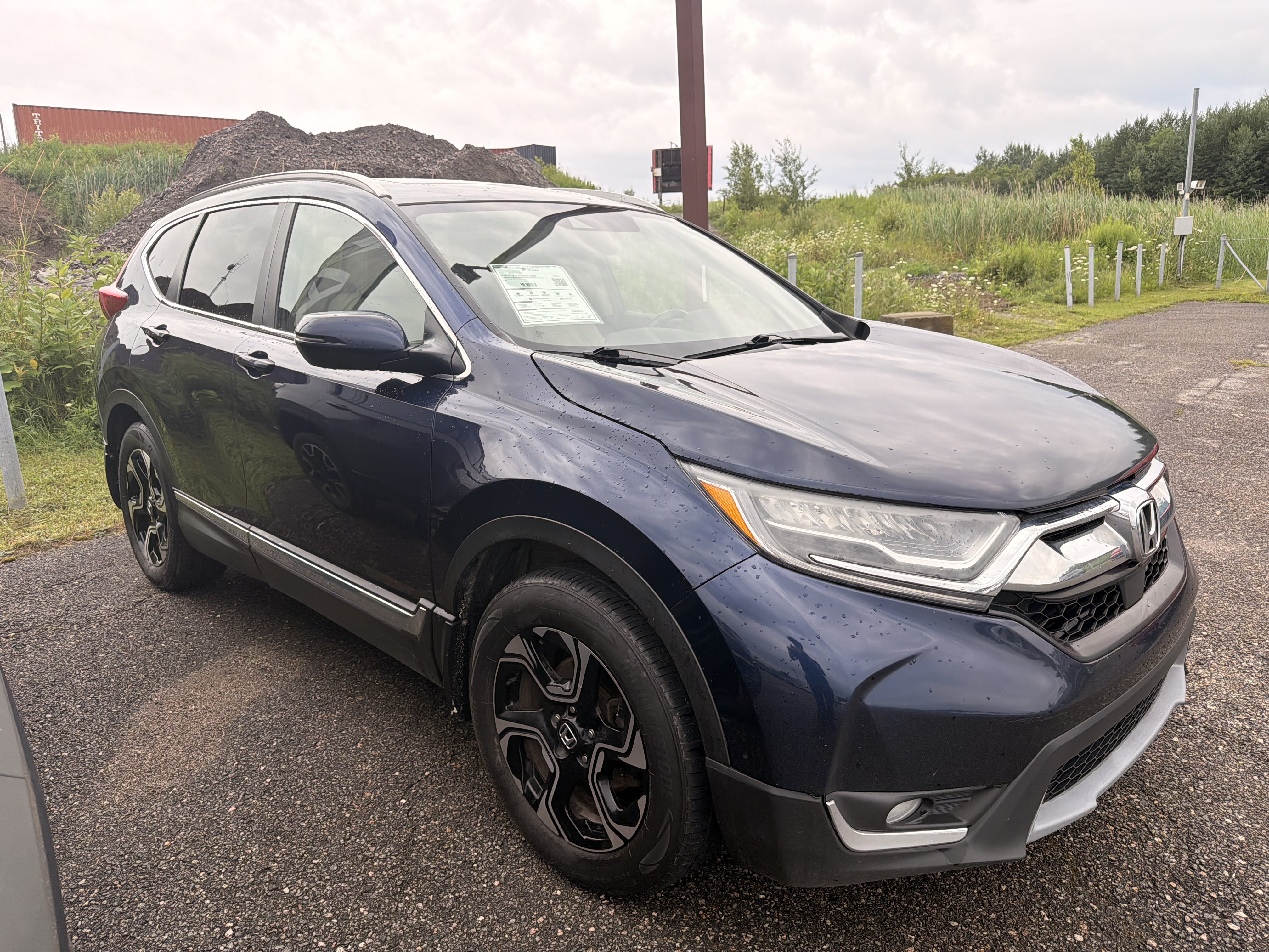 Blue 2017 Honda CR-V SUV / Crossover All-Wheel Drive Automatic