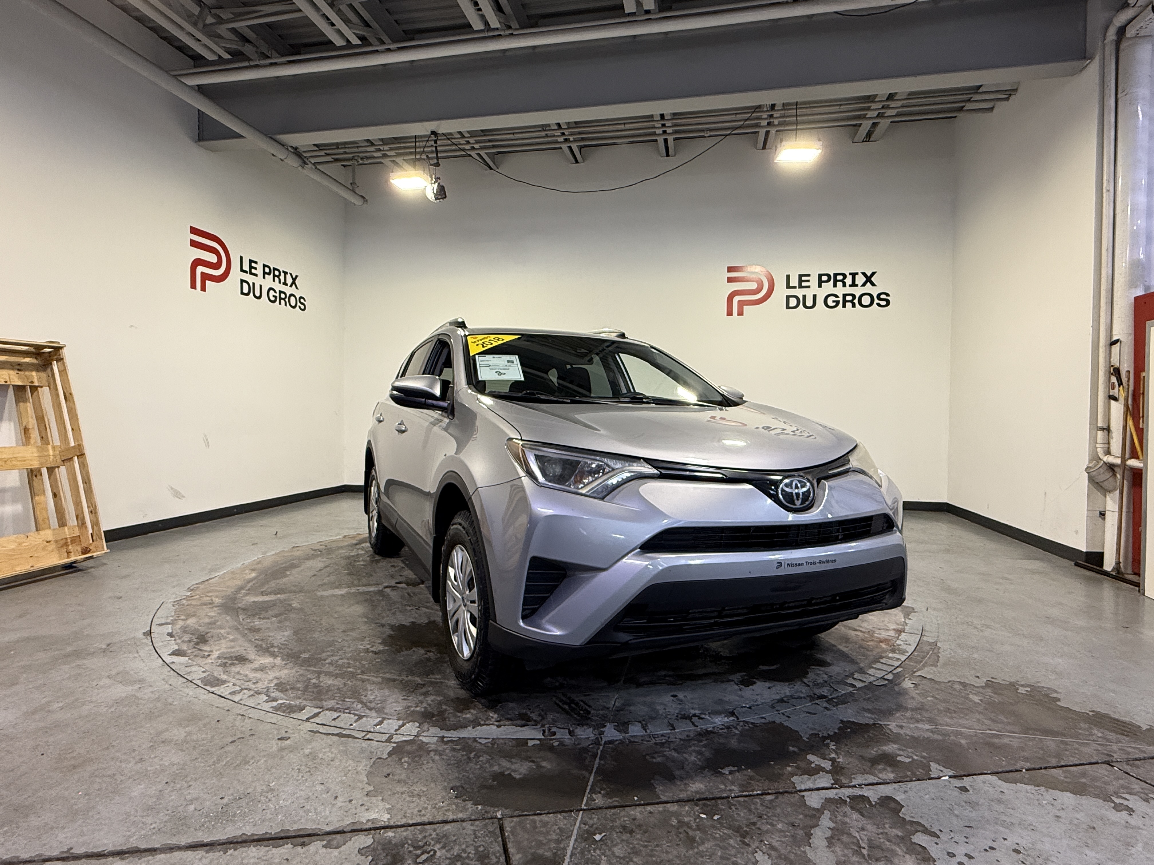 Silver 2018 Toyota RAV4 SUV / Crossover All-Wheel Drive Automatic
