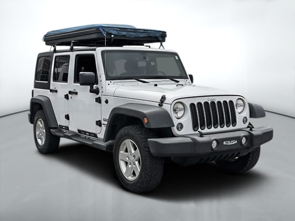 White 2014 Jeep Wrangler SUV / Crossover Four-Wheel Drive Automatic