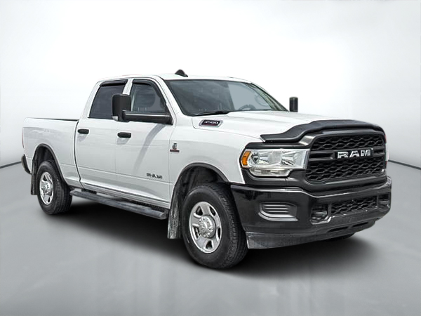 White 2019 RAM 3500 Pickup Truck Four-Wheel Drive Automatic