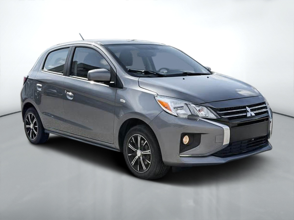 Gray 2023 Mitsubishi Mirage Hatchback Front-Wheel Drive Manual