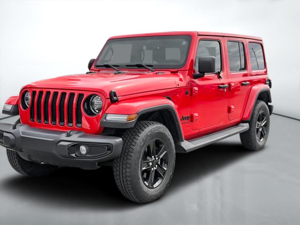 Jeep Wrangler 2022 Rouge usage à vendre Jeep Wrangler 2022 Rouge usage à vendre