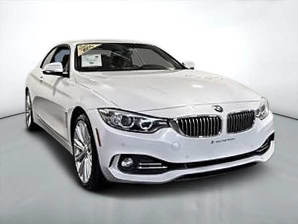White 2015 BMW 4 Series Convertible All-Wheel Drive Automatic