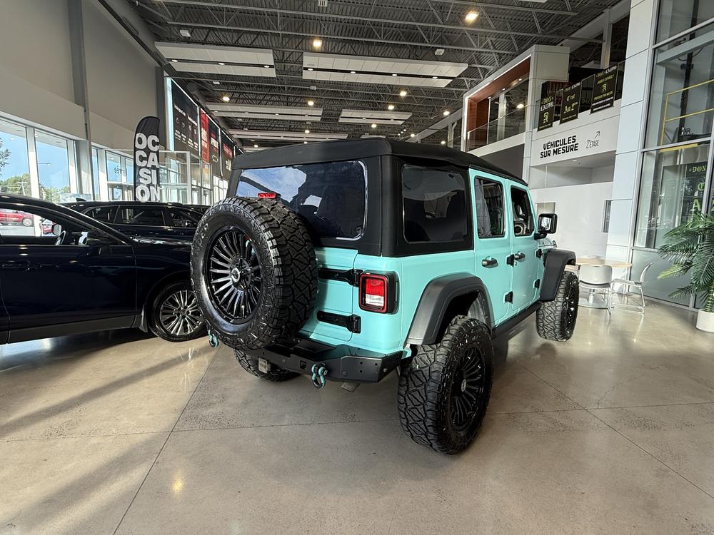 Jeep Wrangler 2023 Blanc usage à vendre Jeep Wrangler 2023 Blanc usage à vendre
