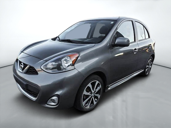 Gray 2016 Nissan Micra Hatchback Automatic