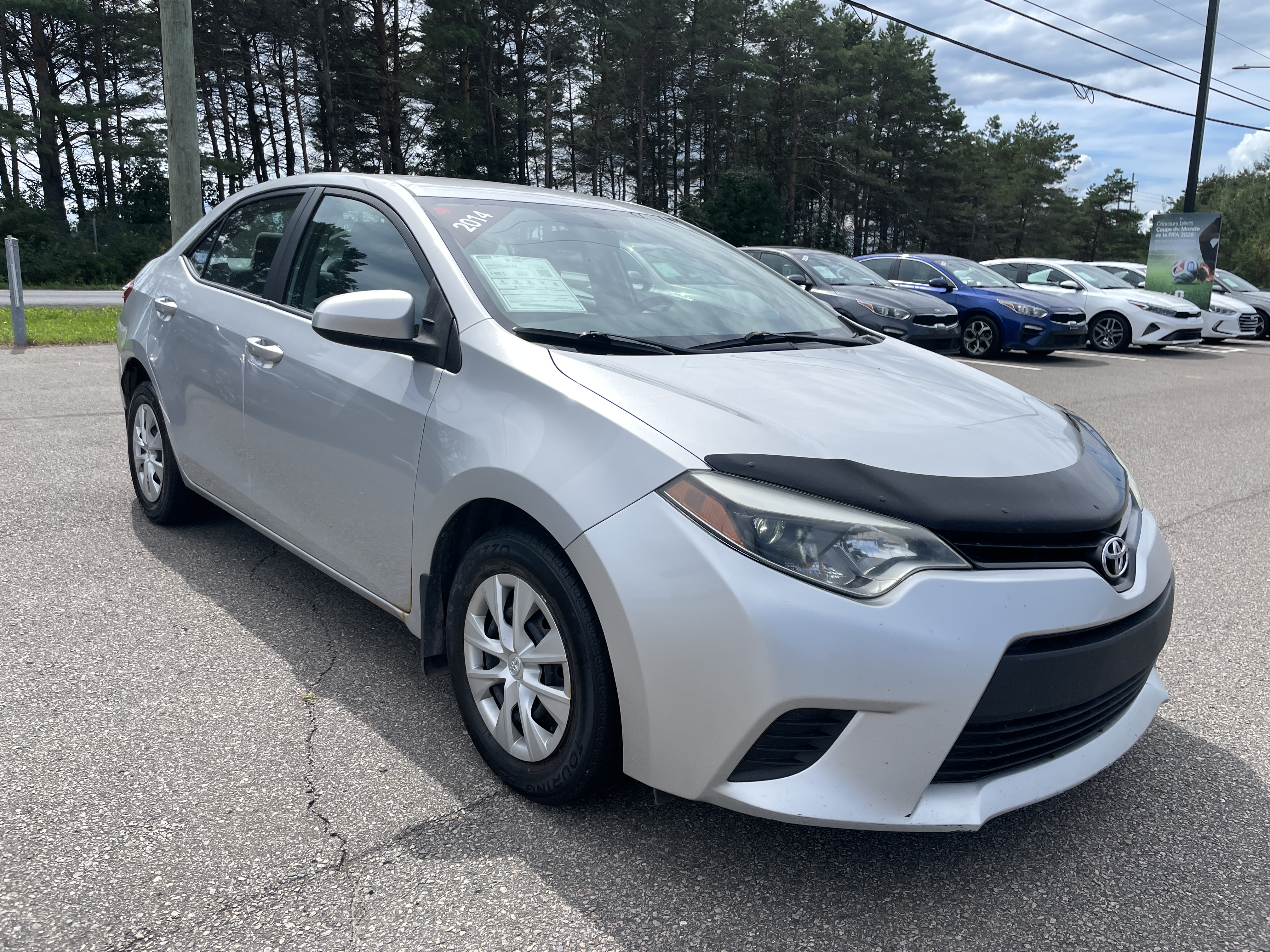 Gray 2014 Toyota Corolla Sedan Automatic